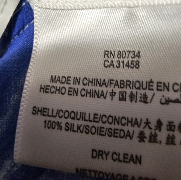 BCBG Maxazaria silk chiffon "Gigi" dress L - Picture 8 of 9